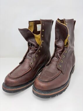 Filson 50115 USA Made Leather Uplander Boots Brown Mens 12 D